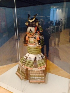 Suit of Japanese armour, on loan from Manchester Museum
